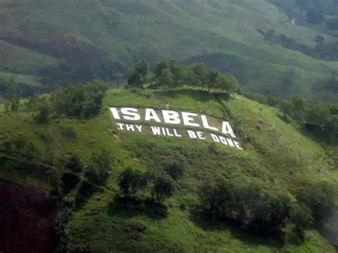 Landscape and agricultural area in Isabela